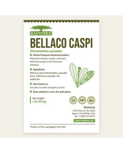 Raintree Bellaco-Caspi (Himatanthus sucuuba) Powder 16 oz (1lb)