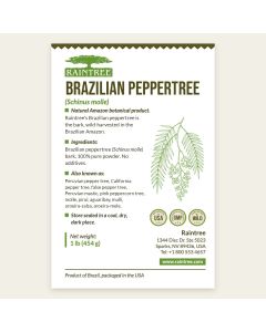 Raintree Brazilian Peppertree (Schinus molle) Powder 16 oz (1lb)