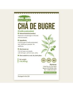 Raintree Chá de Bugre (Cordia salicifolia) Powder 16 oz (1lb)