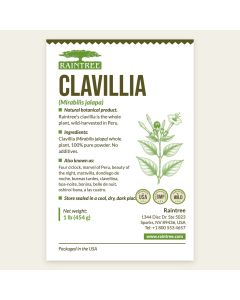 Raintree Clavillia (Mirabilis jalapa) Powder 16 oz (1lb)
