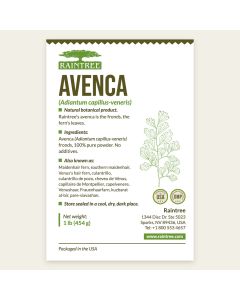 Raintree Avenca (Adiantum capillus-veneris) Powder 16 oz (1lb)