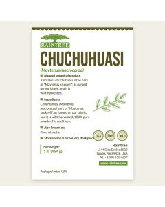 Raintree Chuchuhuasi (Maytenus krukovii) Powder 16 oz (1lb)