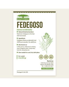 Raintree Fedegoso (Cassia occidentalis) Powder 16 oz (1lb)