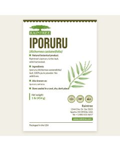 Raintree Iporuru (Alchornea castaneifolia) Powder 16 oz (1lb)